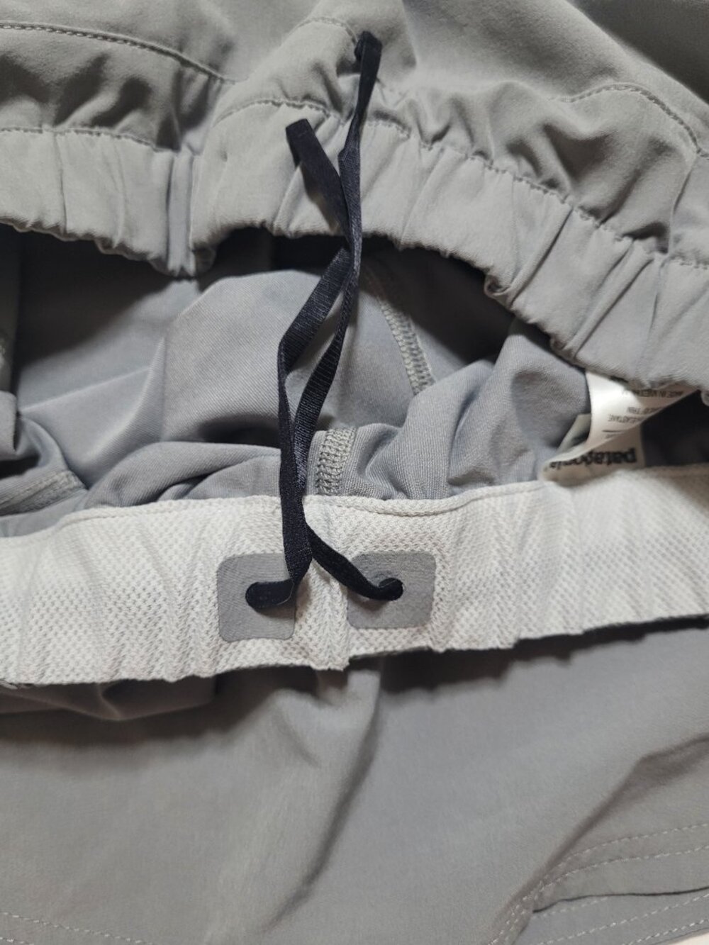 Patagonia Womens Skirt Skort Happy Hike Gray Active Hiking Medium Quiet Luxury - Picture 7 of 10
